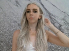 Blondine, Onani, Solo, Bryster, Legetøj, Web kamera