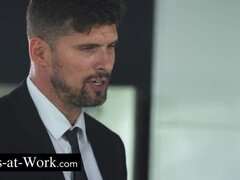 Beleza, Negroa, Loiroa, Bonitinhoa fofoa atraente, Punheta, Hd, Escritório, Secretárioa