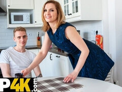 Blondin, Avsugning, Cougar, Fetisch, Hd, Kök, Rysk, Tuttar