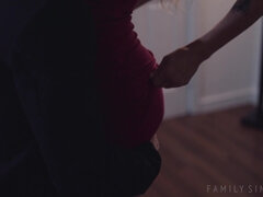 Amerikai, Hálószoba, Cumizás, Család, Sarokkal való, Csókolózás, Nyalás, Leborotvált