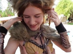 POVD Pale Redhead Viking Makes love Huge Dick Outsider
