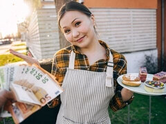 Azjatka, Duży tyłek, Duży kutas, Obciąganie, Brunetka, Pieniądze, Naturalne cycki, Nastolatki