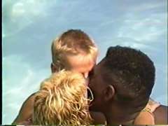 cuckold wives interracial pool make love