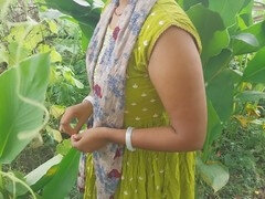 Garden, big cook, oral job