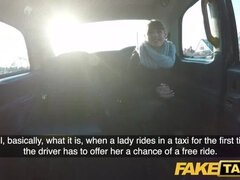 Fake Taxi Hairy wet French tight pussy penetrated by big cock