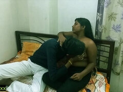 Indian tamil young boss fucking new sexy unmarried girl at rest house!! clear hindi audio.. webserise part 1