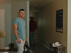 NextDoorFilms - Hunk College City-Boy Gets Fucked By Strong Straight Country-Boy