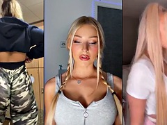 Nana, Blonde, Sucer une bite, Brunette brune, Compilation, Éjaculation interne, Hard, Fille latino