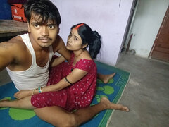 Hatalmas hátsó, Gesztenyebarna, Pár, Házi készítésű, Indiai, Lovaglás