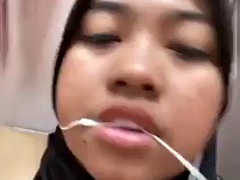 Wohlbeleibte schöne frauen, Grosse titten, Indonesisch, Masturbation, Titten