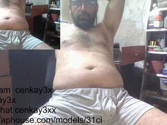 Masculine Daddy Live Broadcast