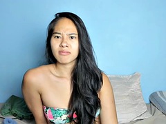 Asiatique, Japonaise, Masturbation, Solo, Adolescente, Webcam