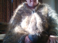 Beautiful mohair masturbation