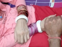 Indian married couple first night full romance sex with hindi audio DESISLIMGIRL part 1