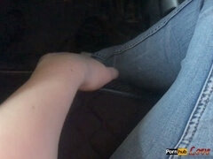 Voiture, Pieds, Spandex