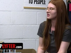Redhead Teen needs to Find a Way to Slink Her Way Out