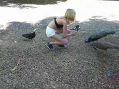 You see a lot of stuff on the road to Hana-including Haley sucking yo