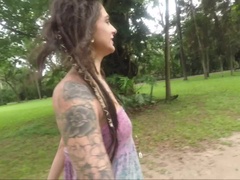 PUBLIC AT PARK SQUIRT ANAL TOO RISKY! Dread Hot