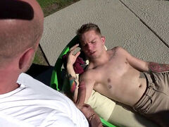 DylanLucas step-father penalizes Son with Big prick