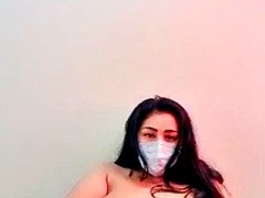 Gros seins, Éjaculation interne, Indonésienne, Masturbation, Nénés