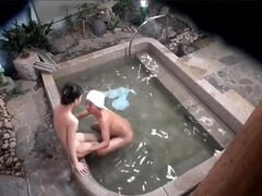 hot spring cuckold husband vouyer wife gangbang 05