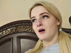 Naive 21 year old gets caught masturbating and licking her boyfriends asshole
