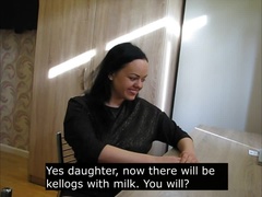 Kellogs in the morning. Sex fantasy with stepfather. Porn 2020 HD