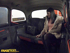 Fake Taxi Curious Lesbian Tiny Tina attempts pecker for first-ever time