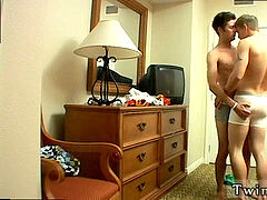 teenage studs getting it on homosexual porn Jeremiah & Shane Hidden Undie Cam!