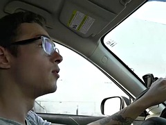 Hitchhiker TS Ariel ends with anal destruction