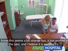 FakeHospital Beau smashes his girlfriend while the physician gives advice