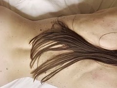Mature hairy MILF shakes her wavy ass and gets fucked in her hairy ass