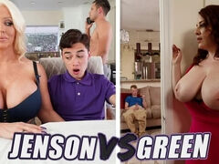 BANGBROS - Battle Of The Stepmom GOATs: Alura Jenson VS Maggie Green