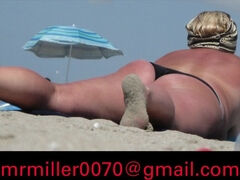 Plumper Women Pawg Fatty Bum Beach Candid