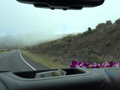 Haleakala and the nude beach with Winter!