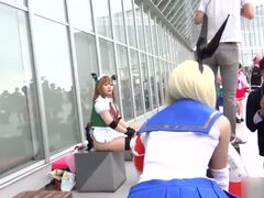 Cosplayer Upskirt