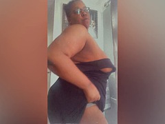 For my big tits and big ass lovers, Trina Foxx shaking her ass