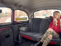 faux Taxi dual cum-shot taxi driver Fucks Jennifer Amilton