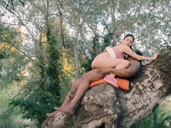 Franco Roccaforte & Francesca Di Caprio are banging in the woods