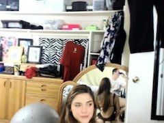 Underwear Clad Teen Beauty Is A Blowjob Queen