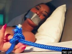 Asian Beauty Is Bound And Gagged Leading To A Big Orgas - Mom