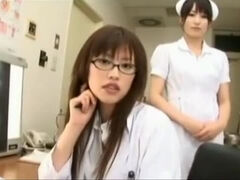 jaoanses nurse and doctor handjob