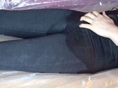 Horny girls pleasure themselves, one girl urinates, more girls masturbate