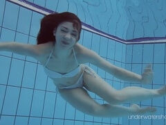 Underwatershow, hottest petite, underwater