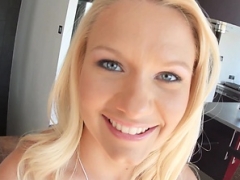 Anal, Rumpe, Blond, Kukk suging, Runke, Hd, Synsvinkel