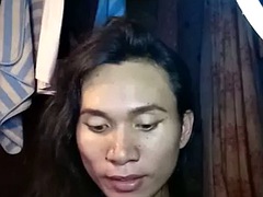 Amateur, Asiatique, Beauté, Grosse bite, Tir de sperme, Philippine, Transsexuelle, Solo