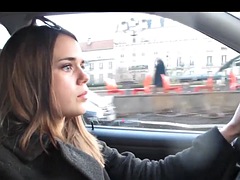 Brunetka, Auto, Creampie, Fetiš, Fajčenie