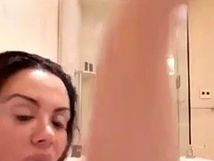 Sienna West shower