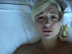 Sex in Las Vegas with a cute blonde, eating her pussy and getting a blowjob Eliza Jane POV