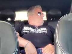 Masturbation in the car in a public parking lot